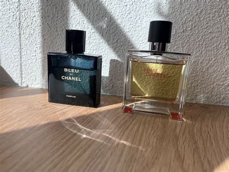 bleu de chanel vs terre d& 39|terre d'hermes vs bleu.